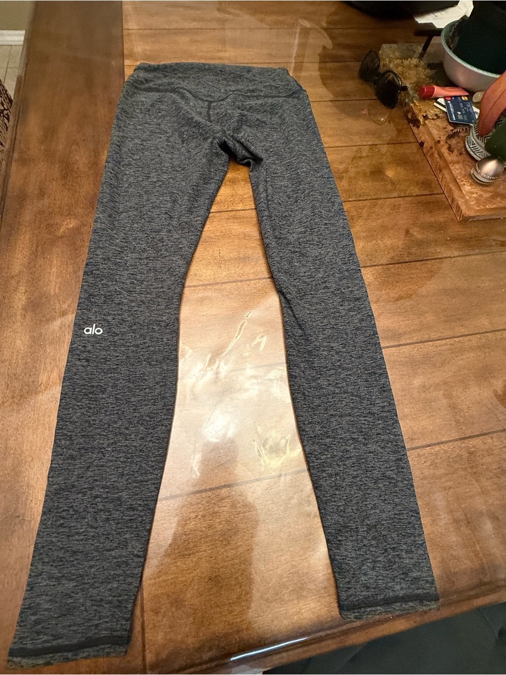 ALO Yoga  Dark Gray Heather Leggings Super Soft 10/10